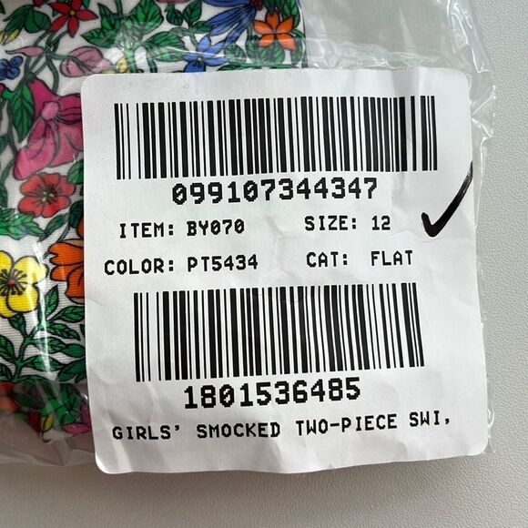 J Crew Girls Bikini Bottom Size 12 Floral - Picture 4 of 4